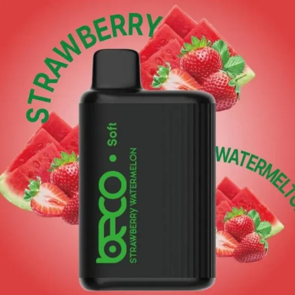 BECO Soft 6000 Strawberry Watermelon vape product.