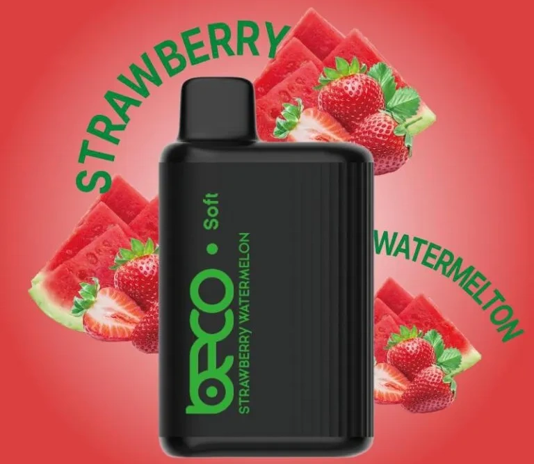 BECO Soft 6000 Strawberry Watermelon vape product.