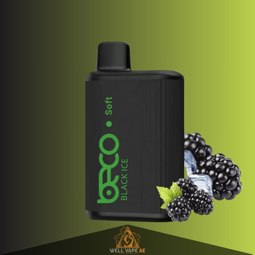 BECO Soft 6000 Black Ice vape product.