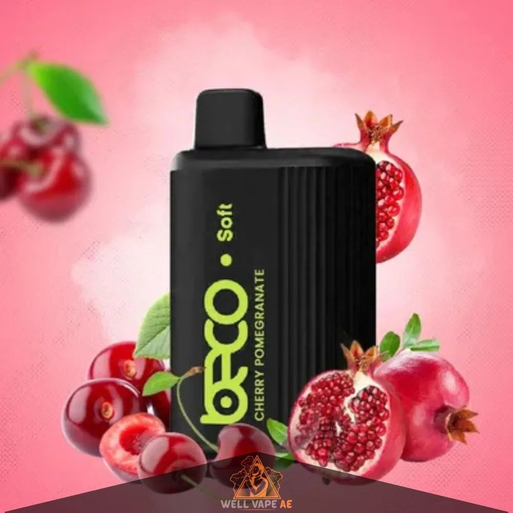 BECO Soft 6000 Cherry Pomegranate vape product.