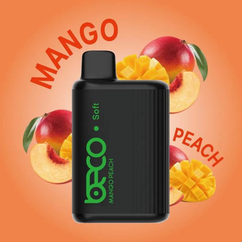 BECO Soft 6000 Mango Peach vape product.