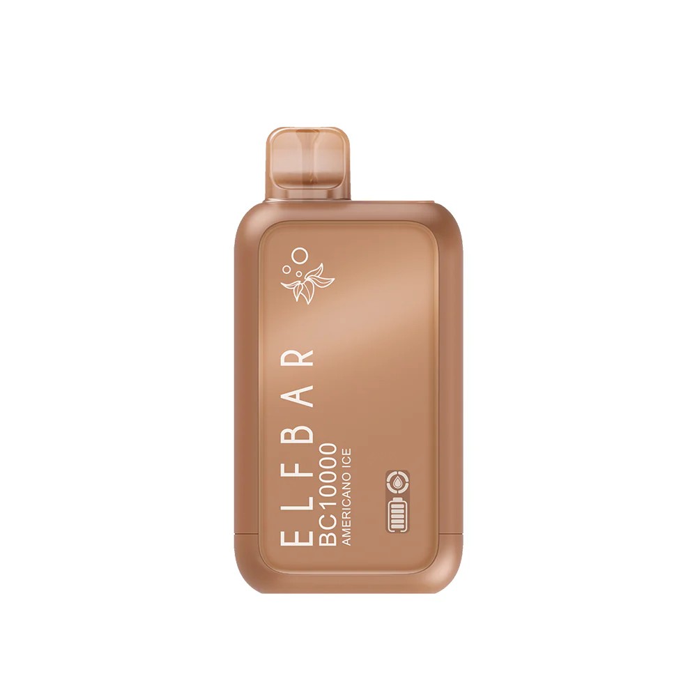 Elfbar BC10000 Americano Ice vape product.