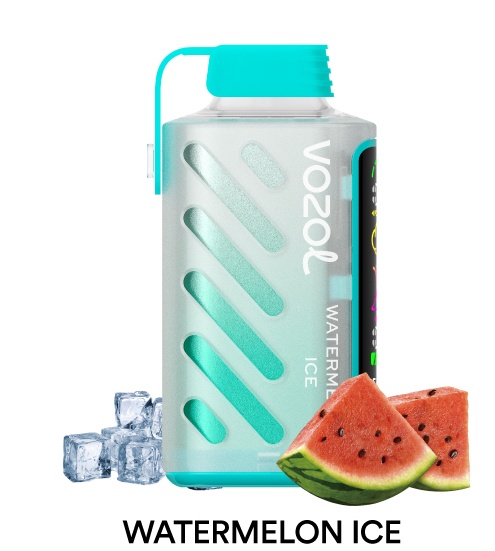 VOZOL SHISHA 20000 disposable vape in Watermelon Ice flavor.